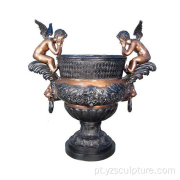 Decoração de jardim vaso para venda de Bronze